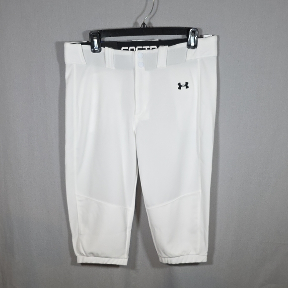 Under Armour Other - Under Armour White Athletic Pants Girls Size youth XL
